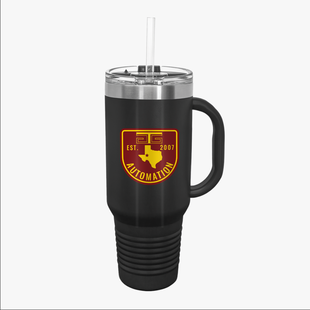 GTG Badge Logo Insulated Travel Mug, 40oz