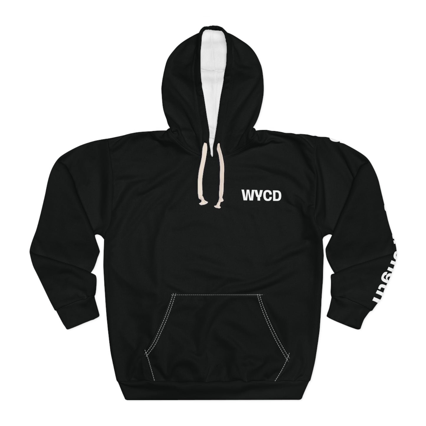 God Is My Strength WYCD Unisex Pullover Hoodie (AOP)
