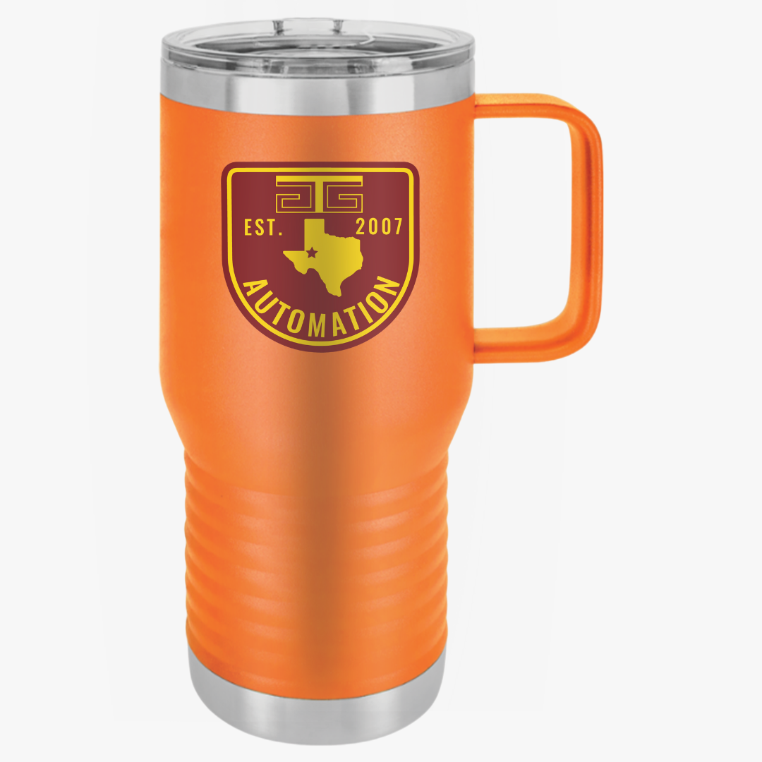 GTG Badge Logo Travel Mug, 20oz
