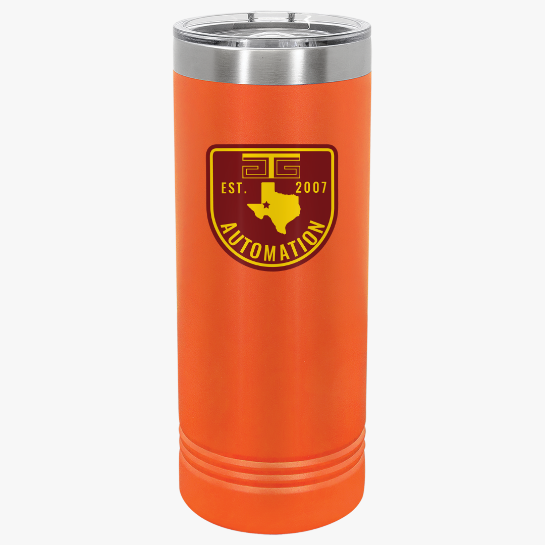 GTG Badge Logo Skinny Tumbler, 22oz