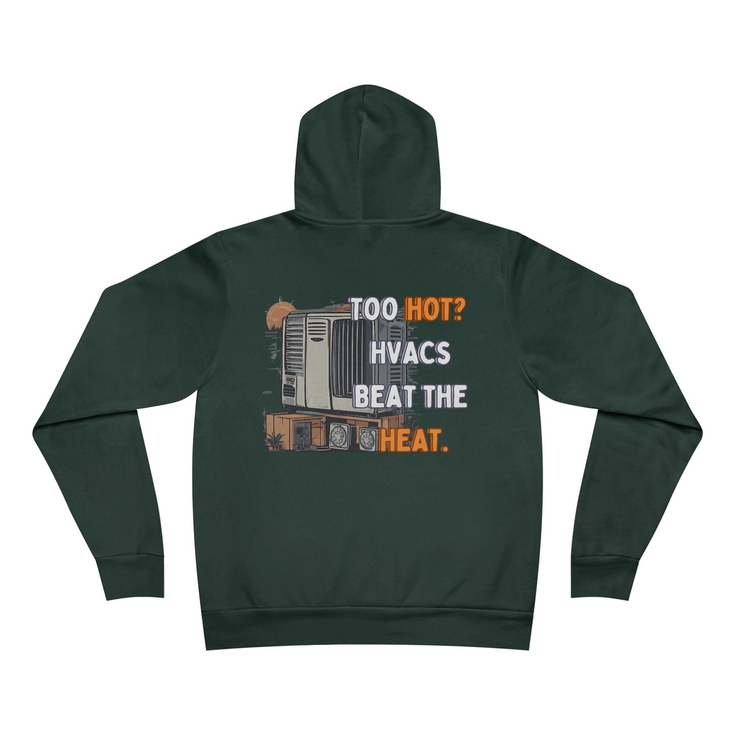 Too Hot? GTG Automation Color Badge Logo Hoodie