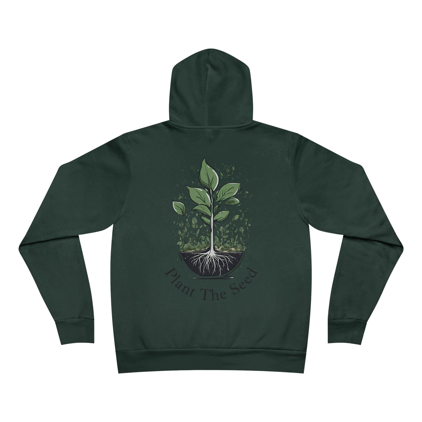 Plant The Seed WYCD Logo Unisex Garment-Dyed Hoodie