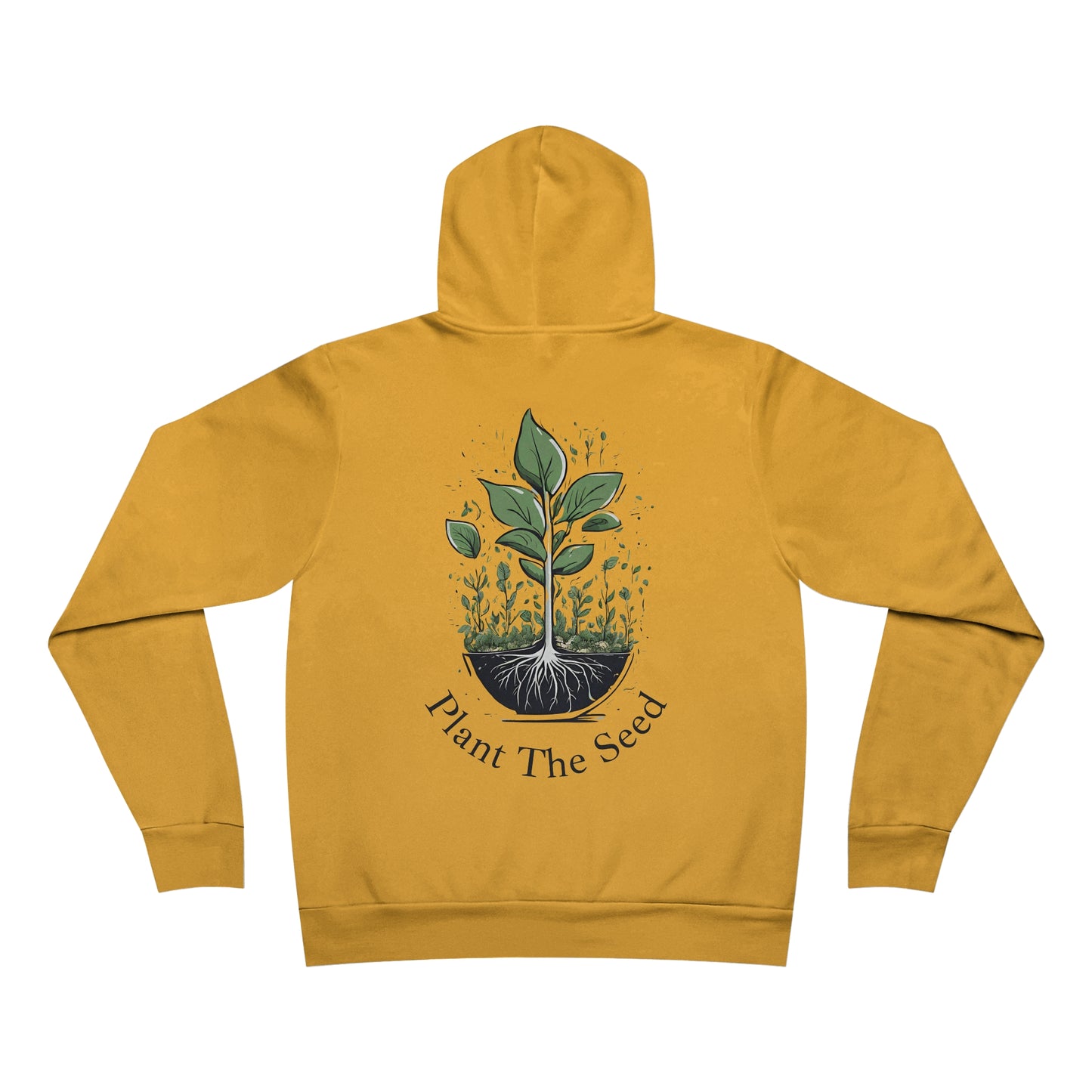 Plant The Seed WYCD Logo Unisex Garment-Dyed Hoodie