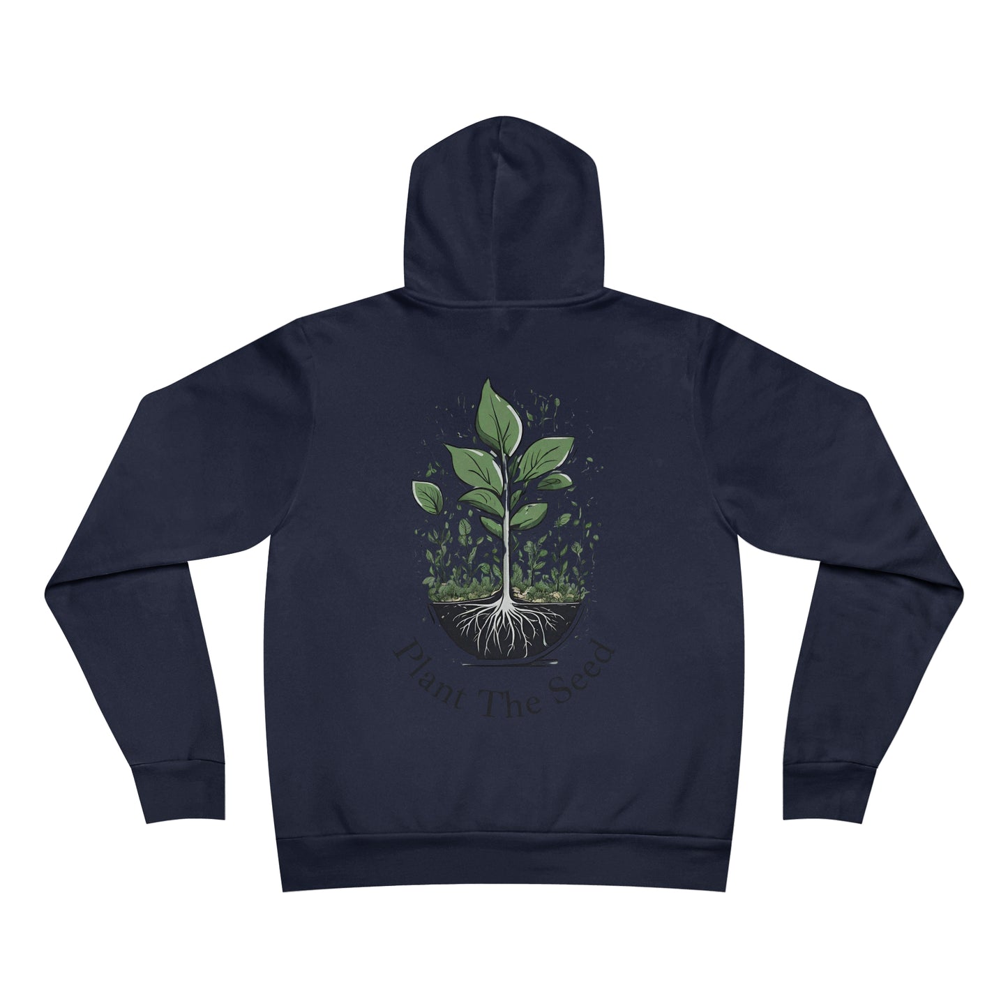 Plant The Seed WYCD Logo Unisex Garment-Dyed Hoodie