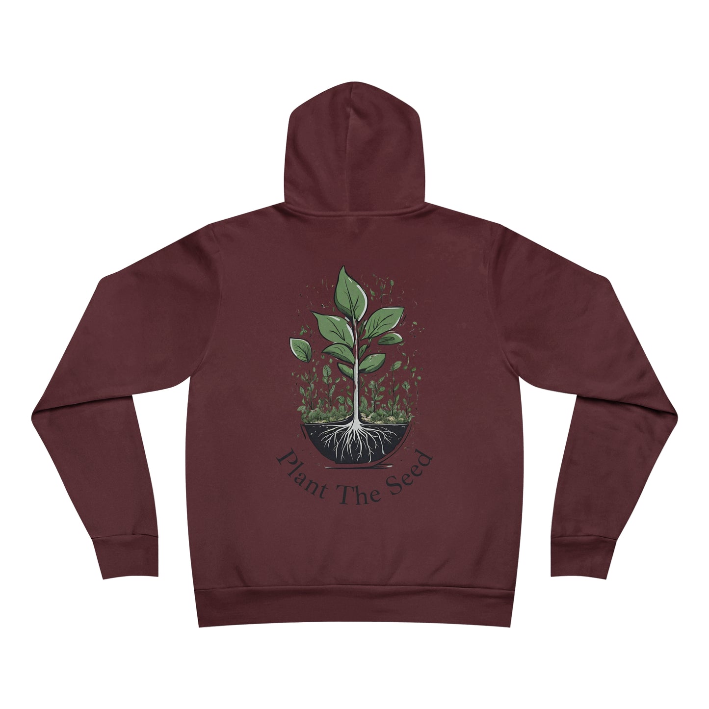 Plant The Seed WYCD Logo Unisex Garment-Dyed Hoodie