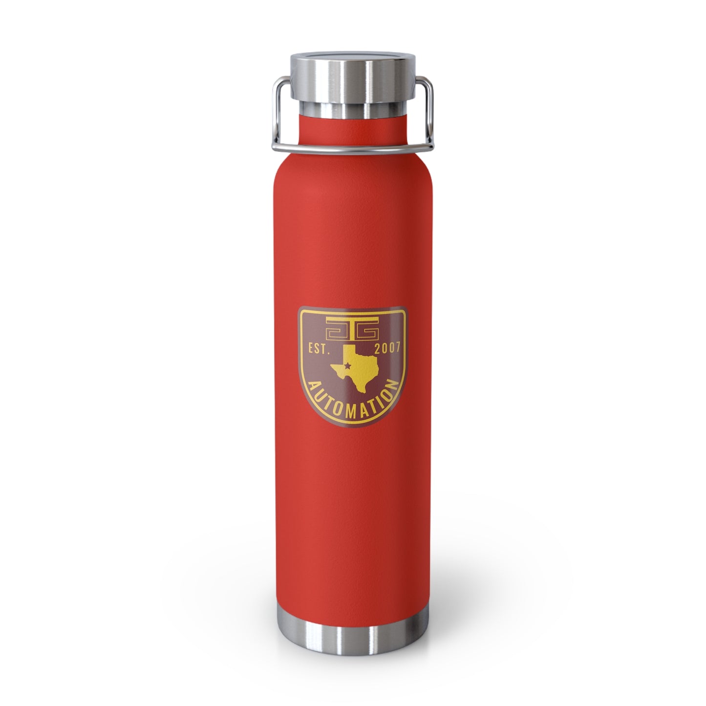 GTG Badge Logo Copper Vacuum Insulated Bottle, 22oz