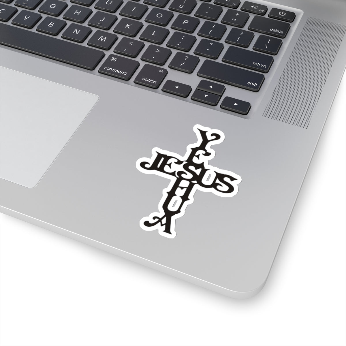 WYCD Cross Kiss-Cut Stickers