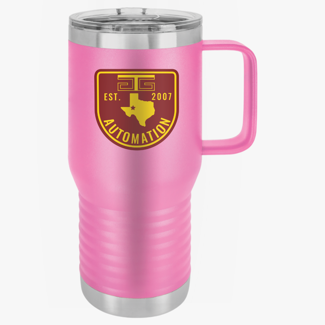 GTG Badge Logo Travel Mug, 20oz