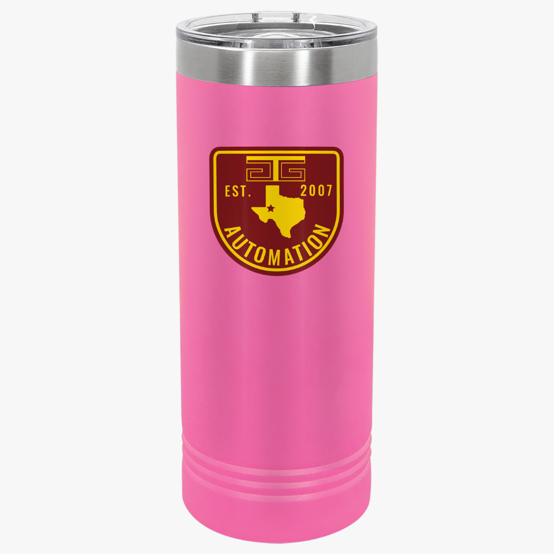GTG Badge Logo Skinny Tumbler, 22oz