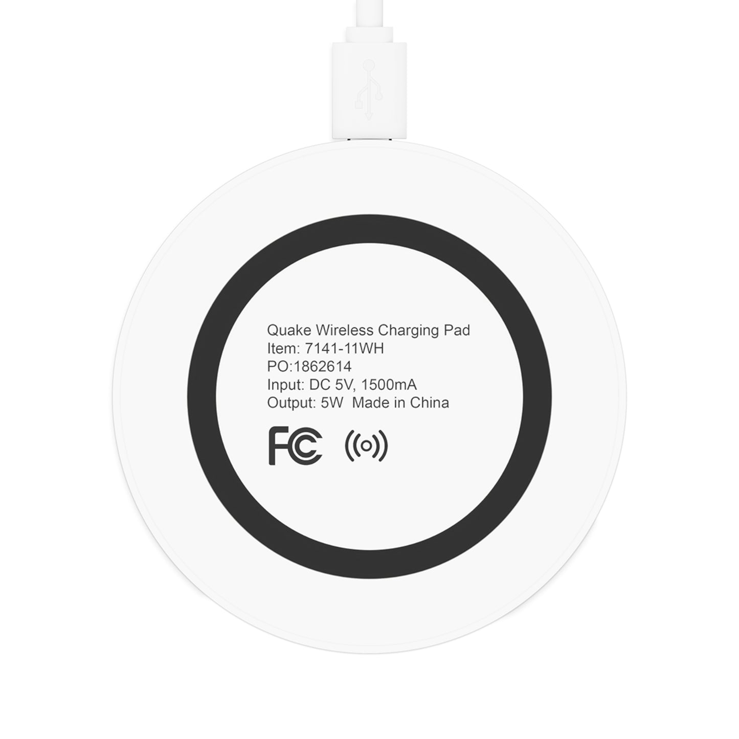 GTG Badge Logo Quake Wireless Charging Pad