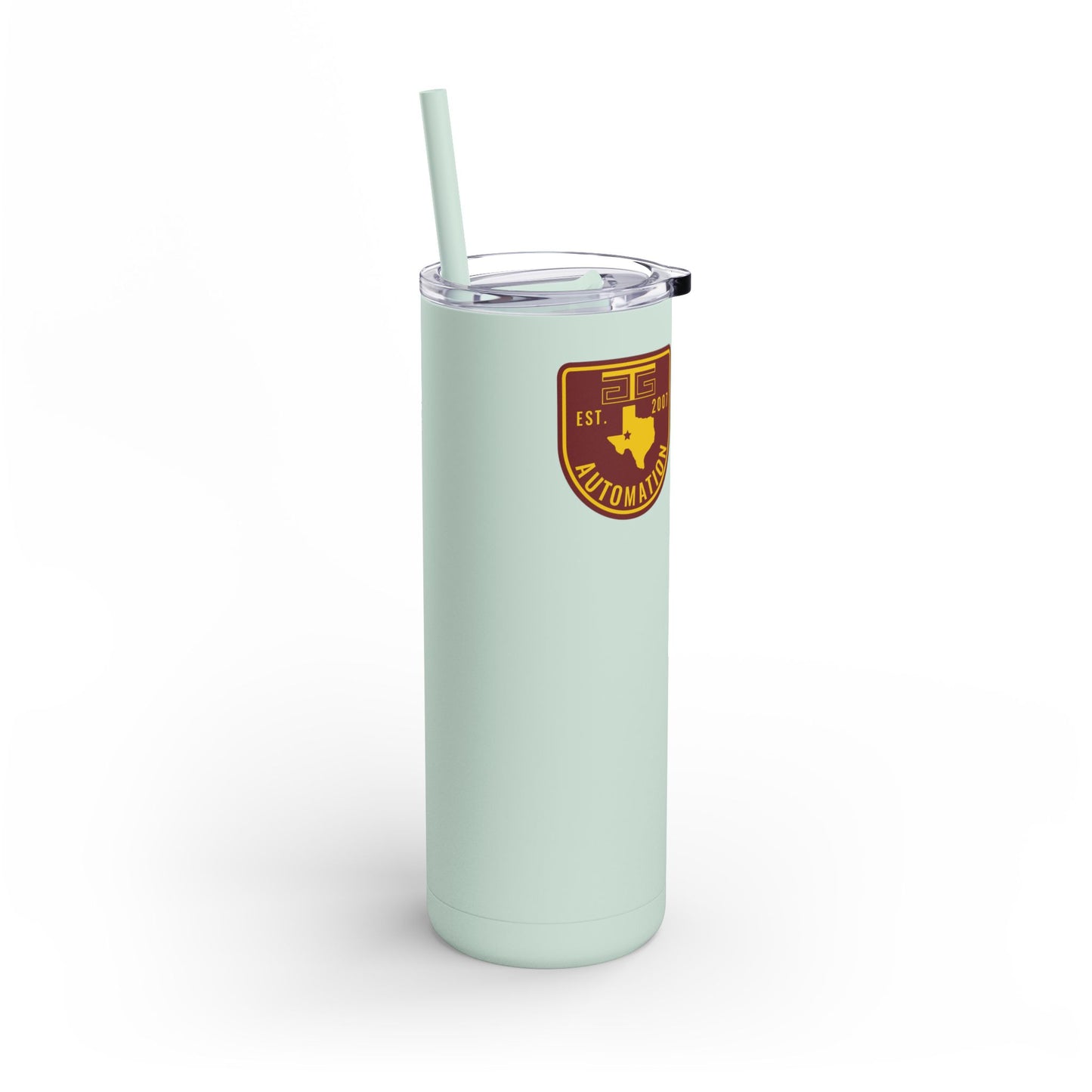 GTG Badge Logo Maars Maker Skinny Matte Tumbler, 20oz