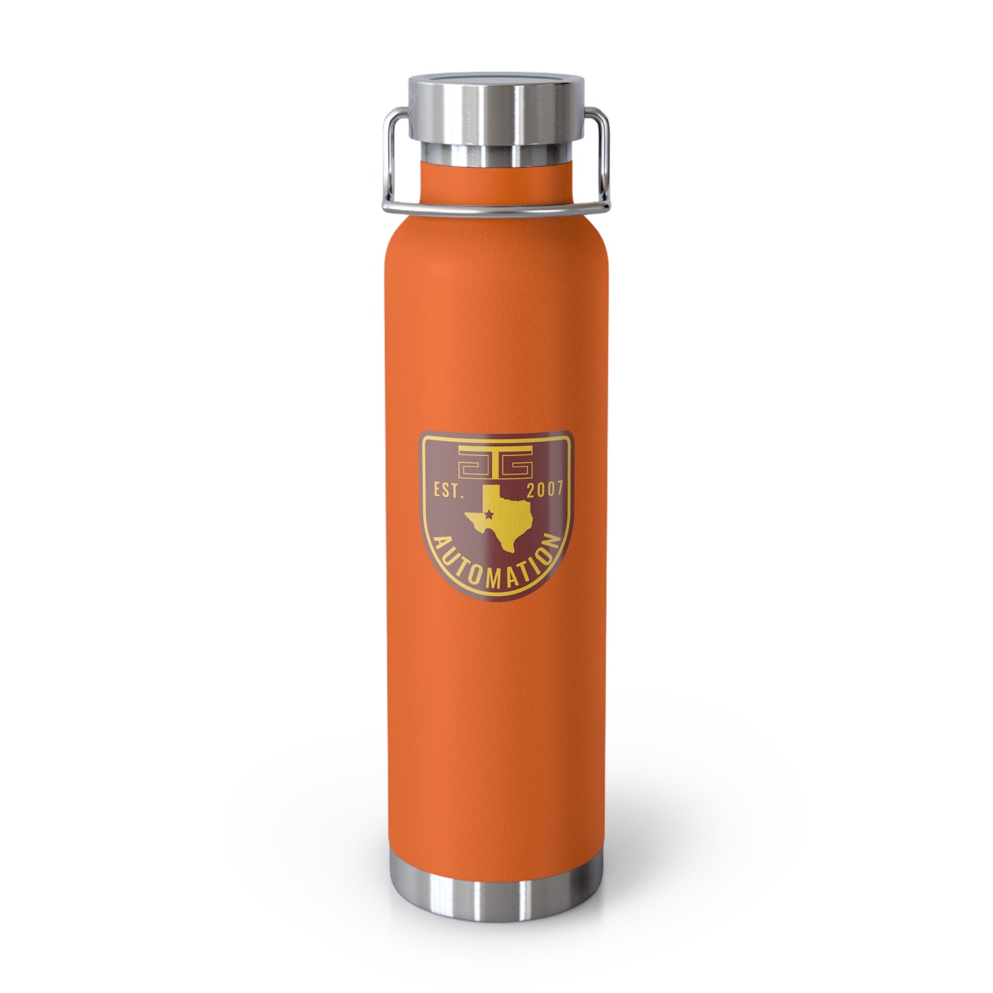 GTG Badge Logo Copper Vacuum Insulated Bottle, 22oz