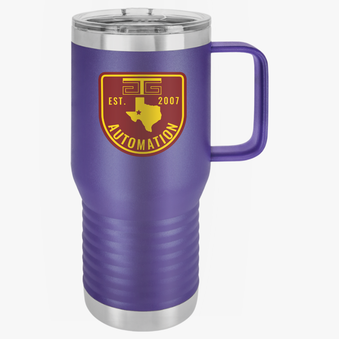 GTG Badge Logo Travel Mug, 20oz