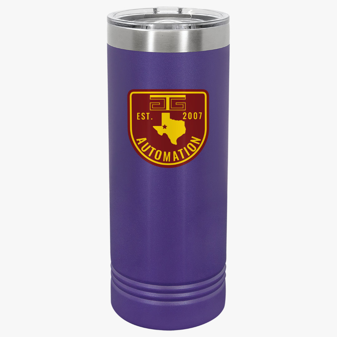 GTG Badge Logo Skinny Tumbler, 22oz