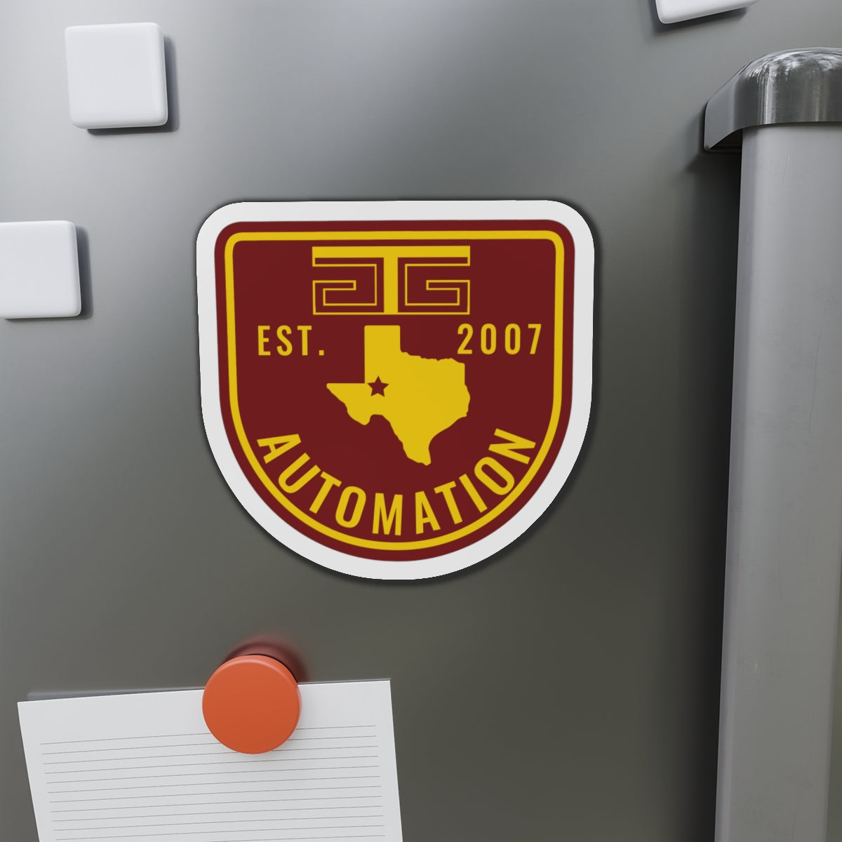 GTG Badge Die-Cut Magnets