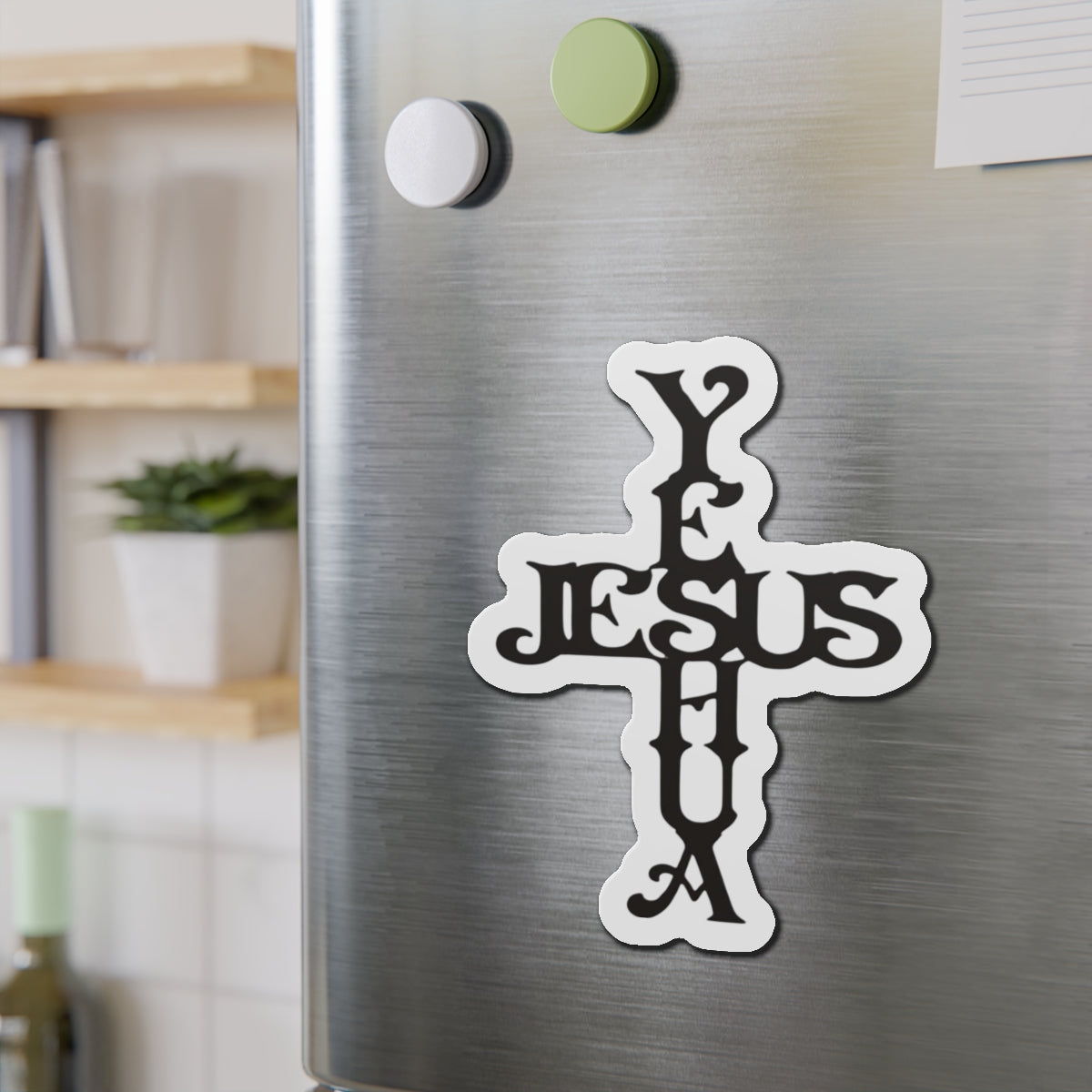 WYCD Cross Die-Cut Magnets