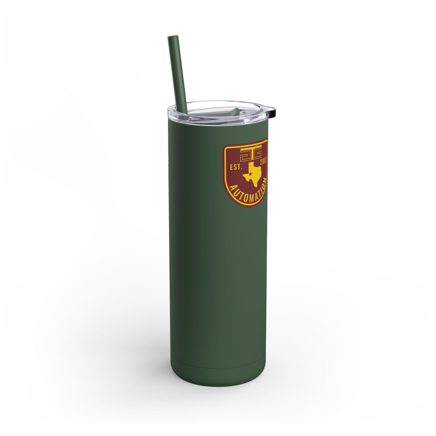 GTG Badge Logo Maars Maker Skinny Matte Tumbler, 20oz