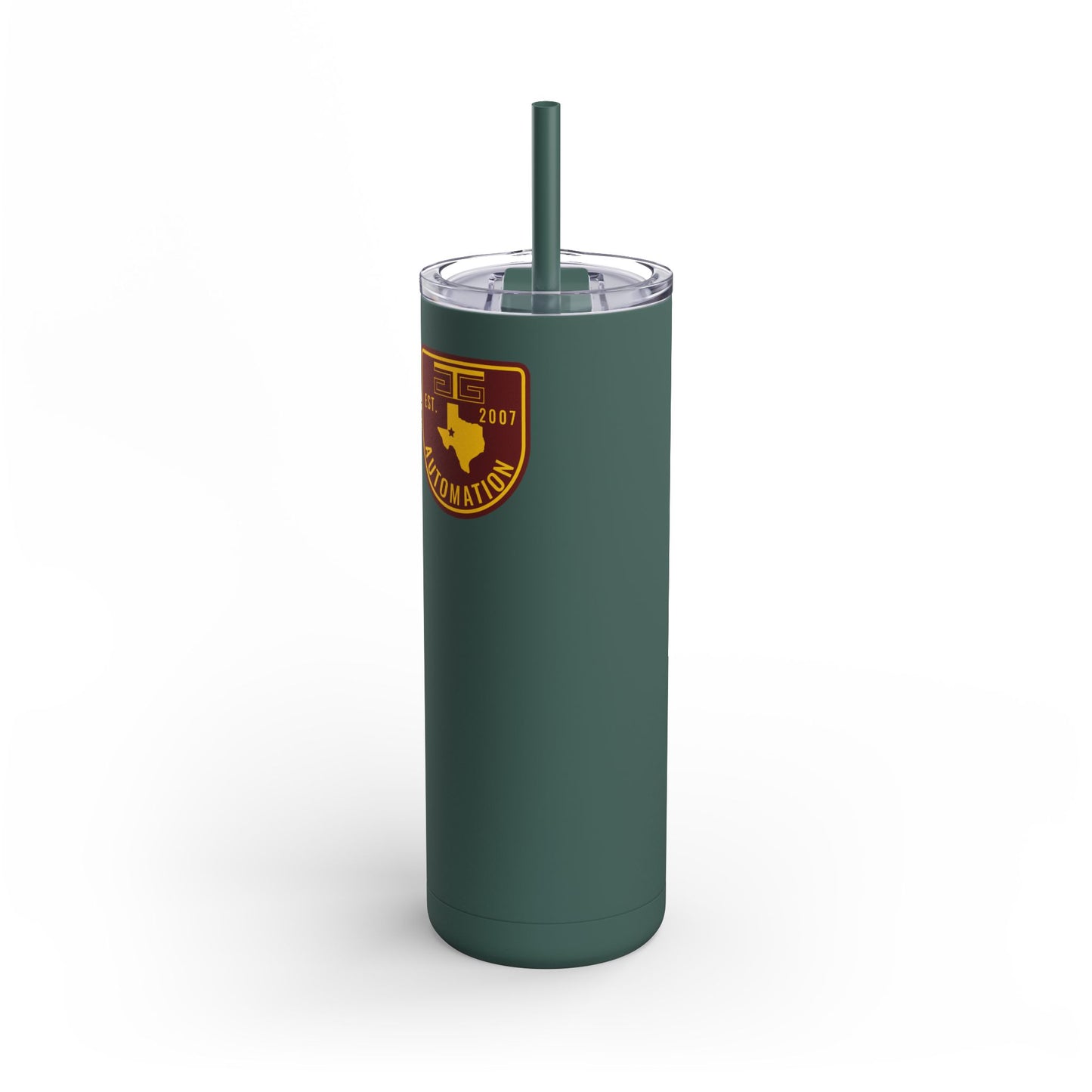 GTG Badge Logo Maars Maker Skinny Matte Tumbler, 20oz