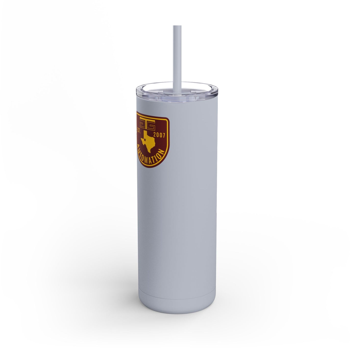 GTG Badge Logo Maars Maker Skinny Matte Tumbler, 20oz