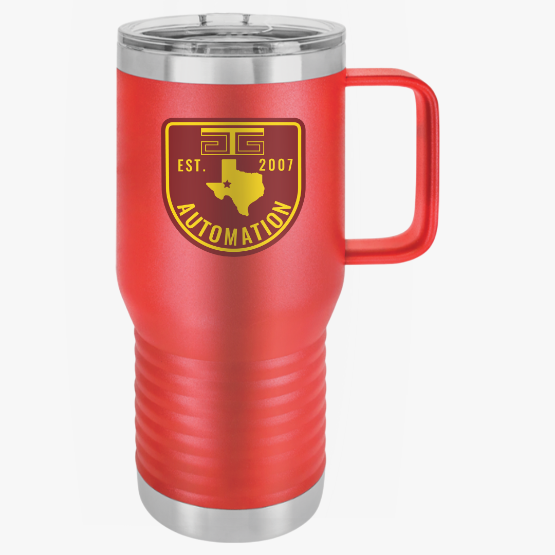 GTG Badge Logo Travel Mug, 20oz