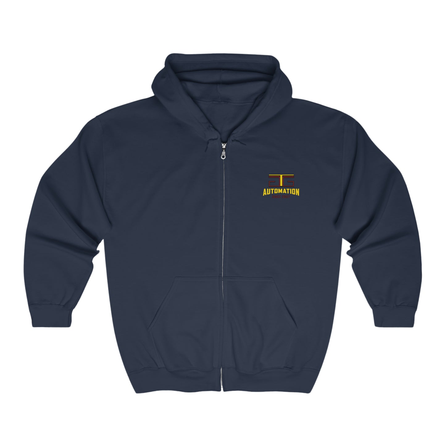 GTG Color Logo Unisex Heavy Blend™ Full Zip Hooded Sweatshirt