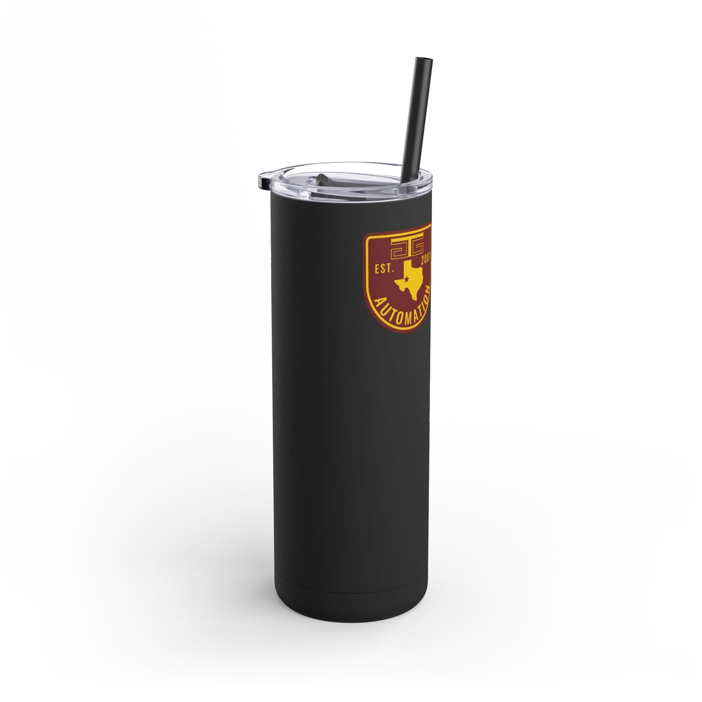 GTG Badge Logo Maars Maker Skinny Matte Tumbler, 20oz