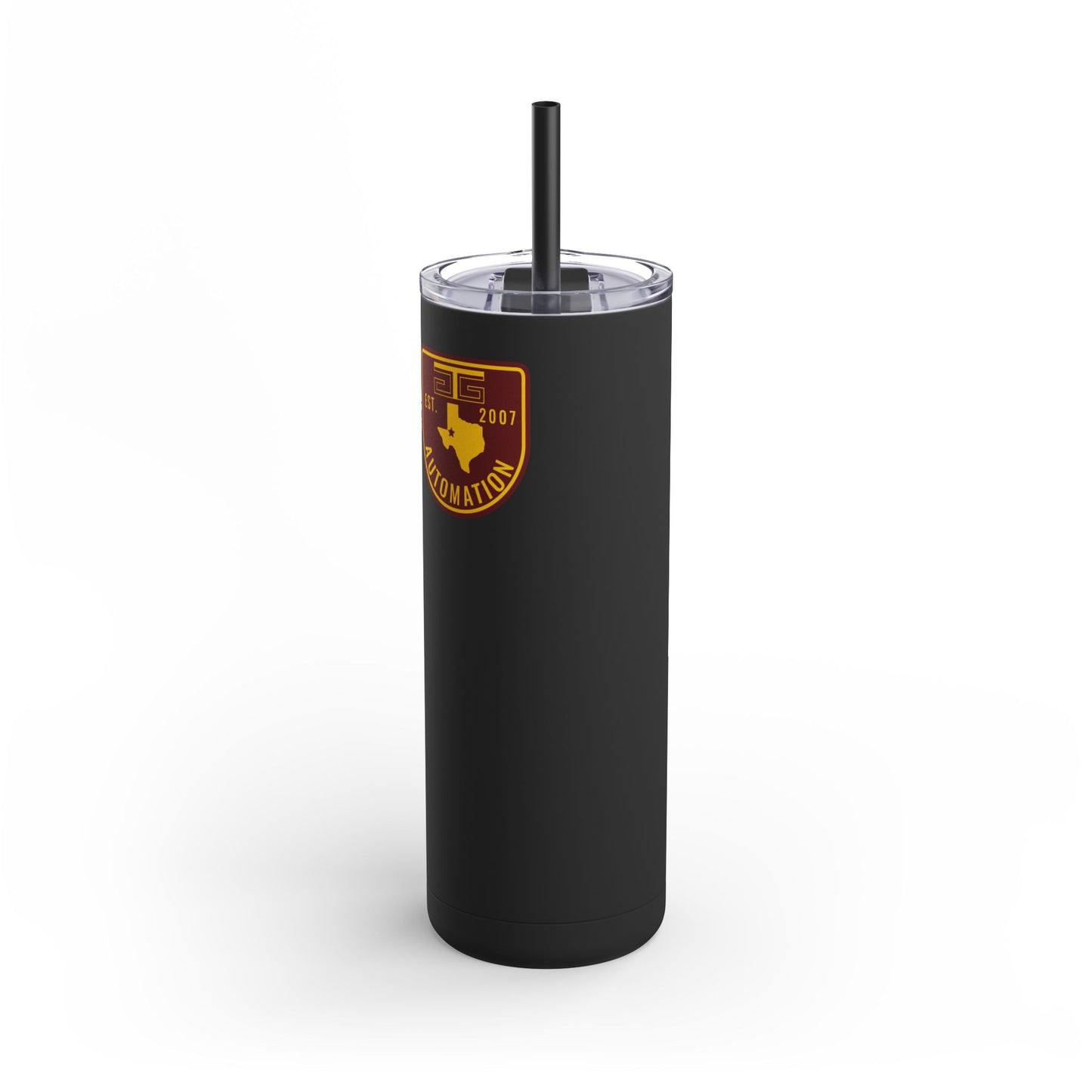 GTG Badge Logo Maars Maker Skinny Matte Tumbler, 20oz