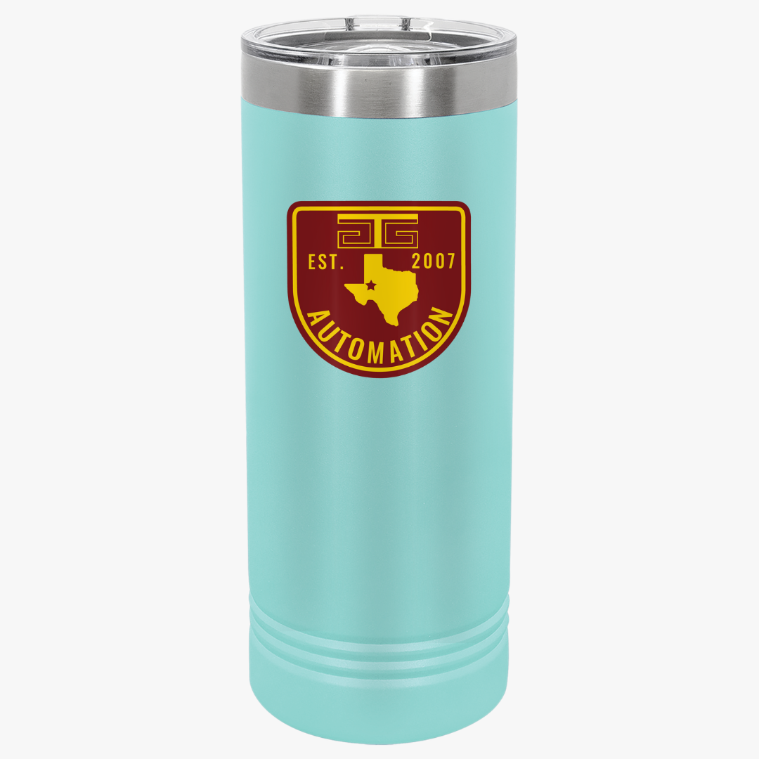 GTG Badge Logo Skinny Tumbler, 22oz