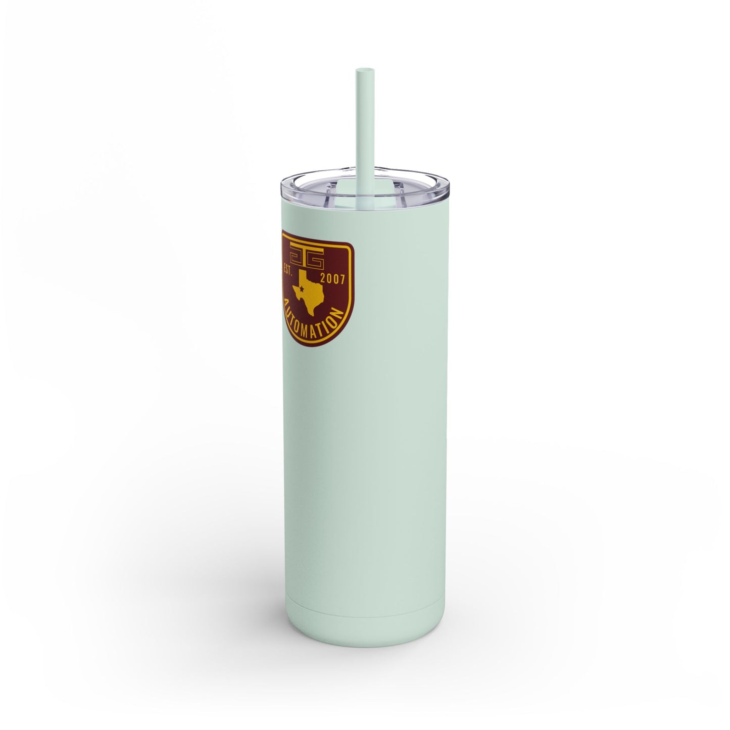 GTG Badge Logo Maars Maker Skinny Matte Tumbler, 20oz