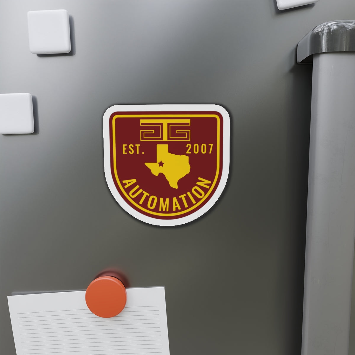 GTG Badge Die-Cut Magnets