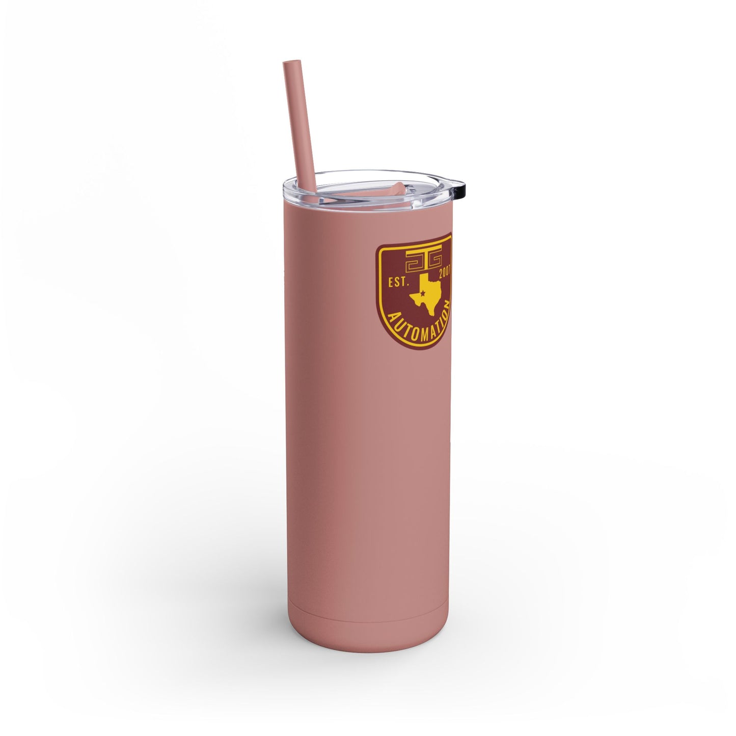 GTG Badge Logo Maars Maker Skinny Matte Tumbler, 20oz