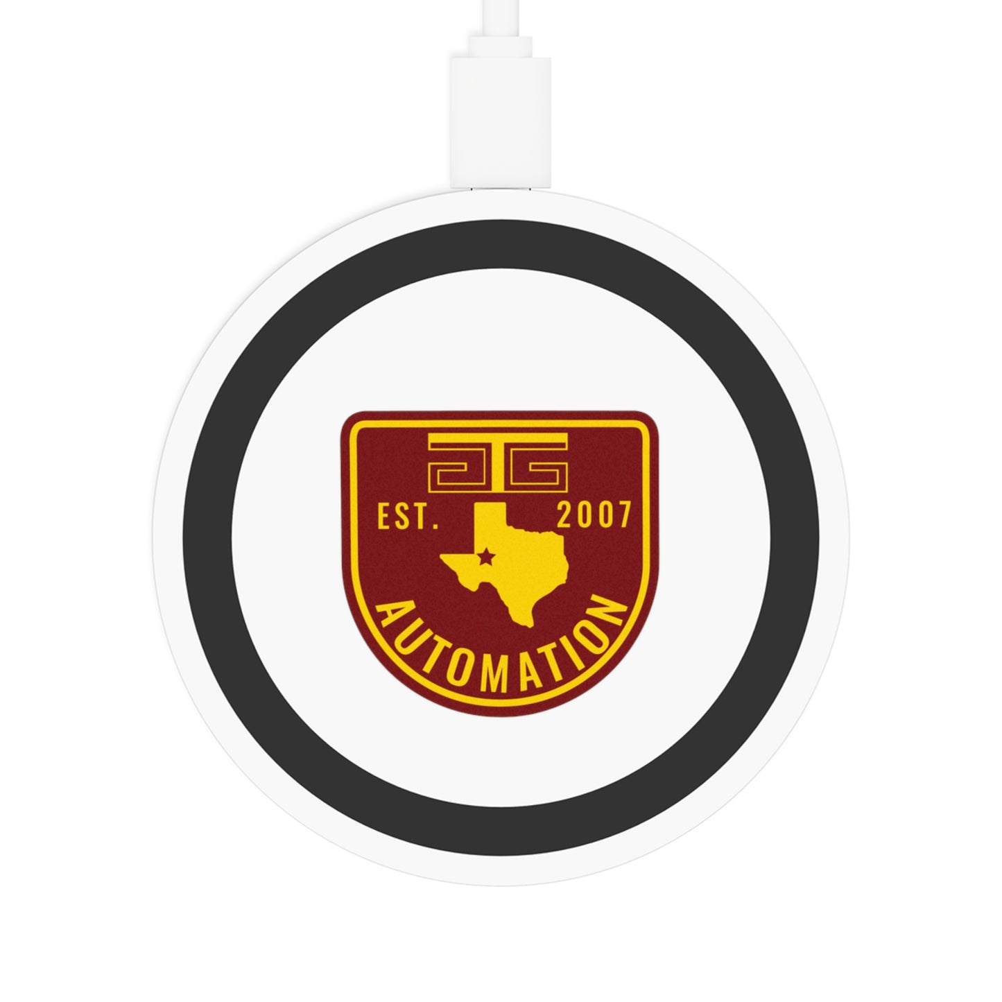 GTG Badge Logo Quake Wireless Charging Pad