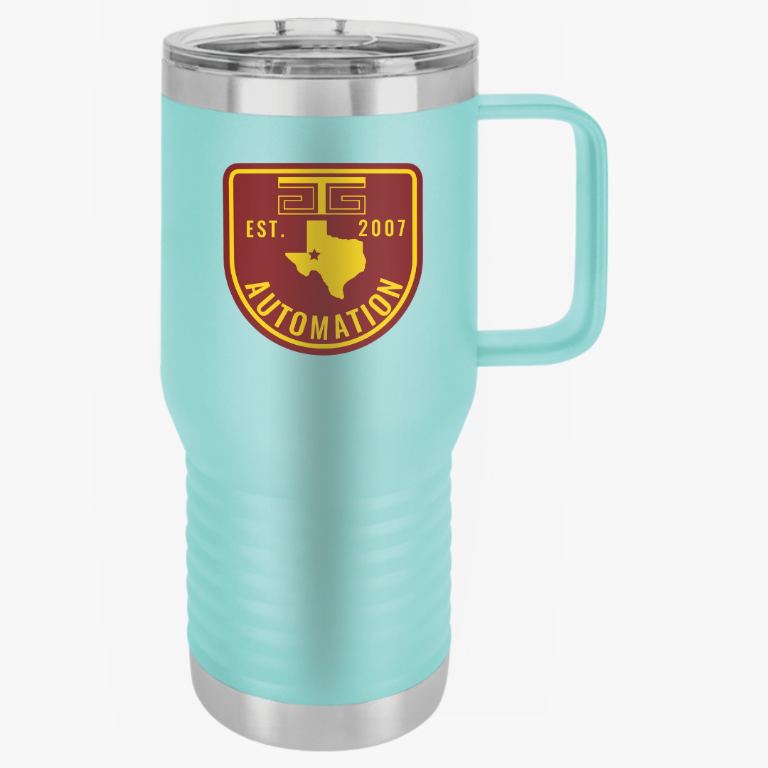 GTG Badge Logo Travel Mug, 20oz