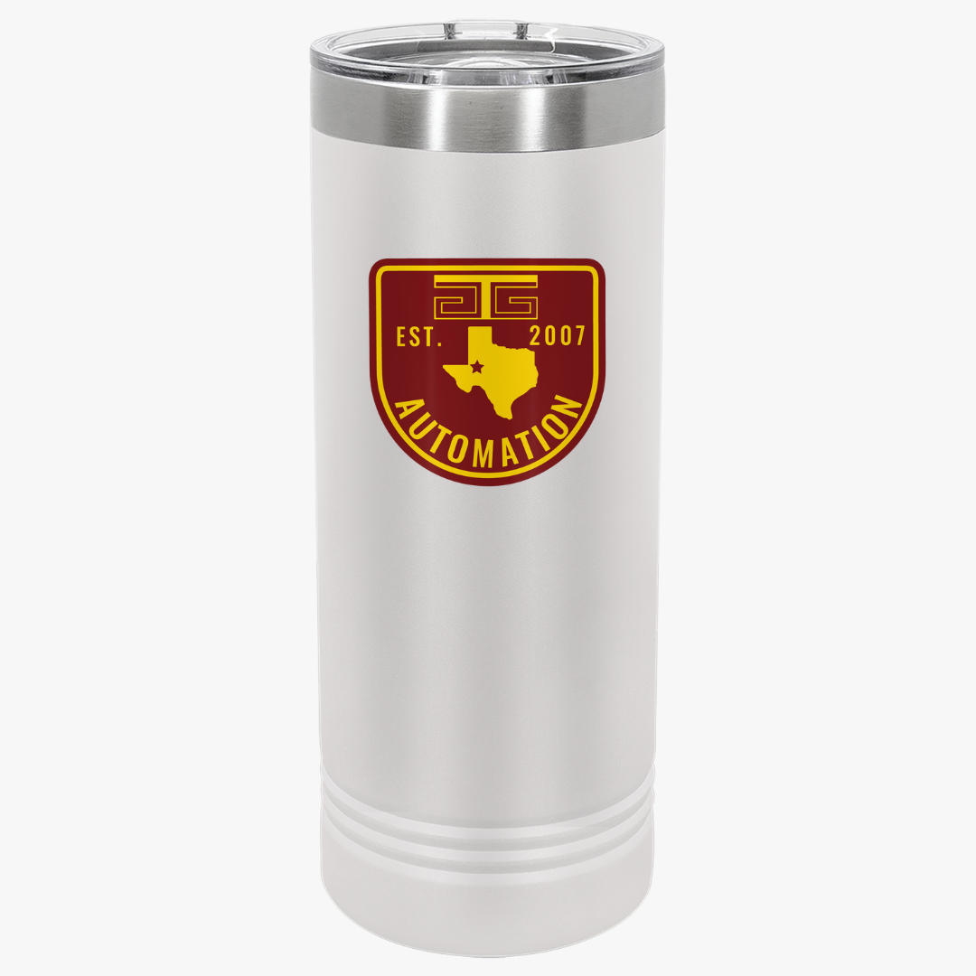GTG Badge Logo Skinny Tumbler, 22oz