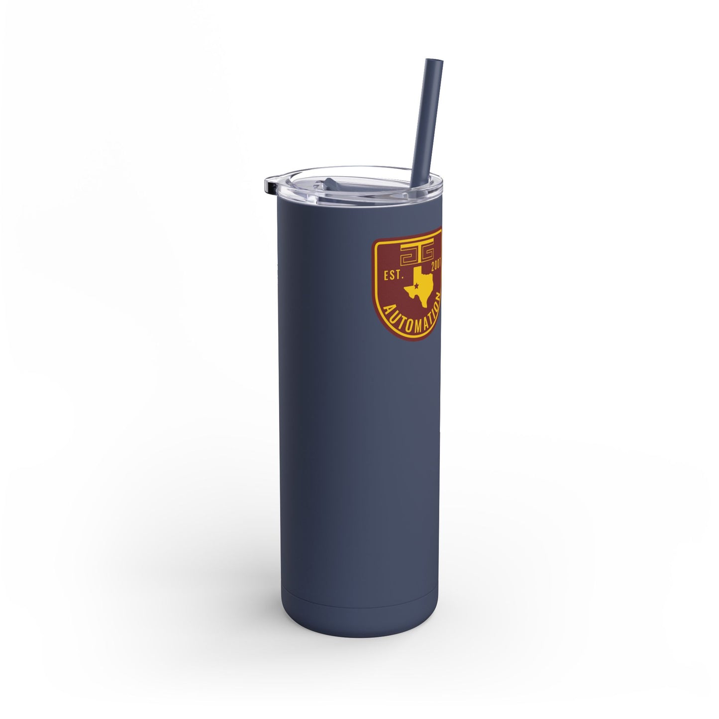 GTG Badge Logo Maars Maker Skinny Matte Tumbler, 20oz