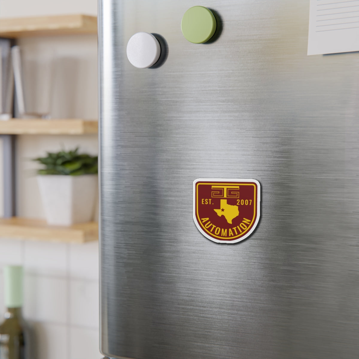 GTG Badge Die-Cut Magnets