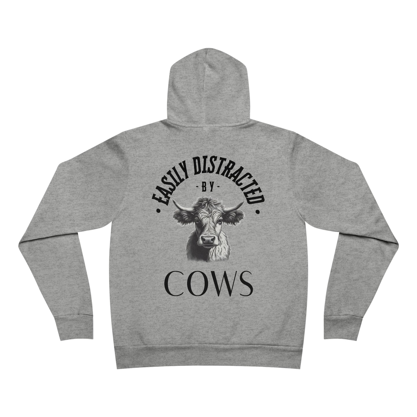 Easily Distracted By Cows RDG Unisex Supply Hoodie