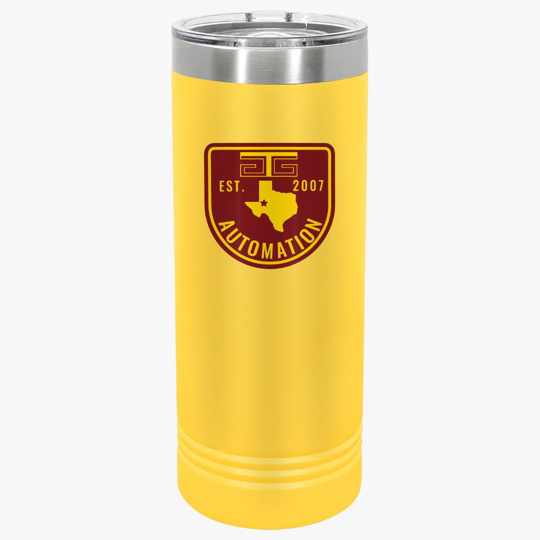 GTG Badge Logo Skinny Tumbler, 22oz