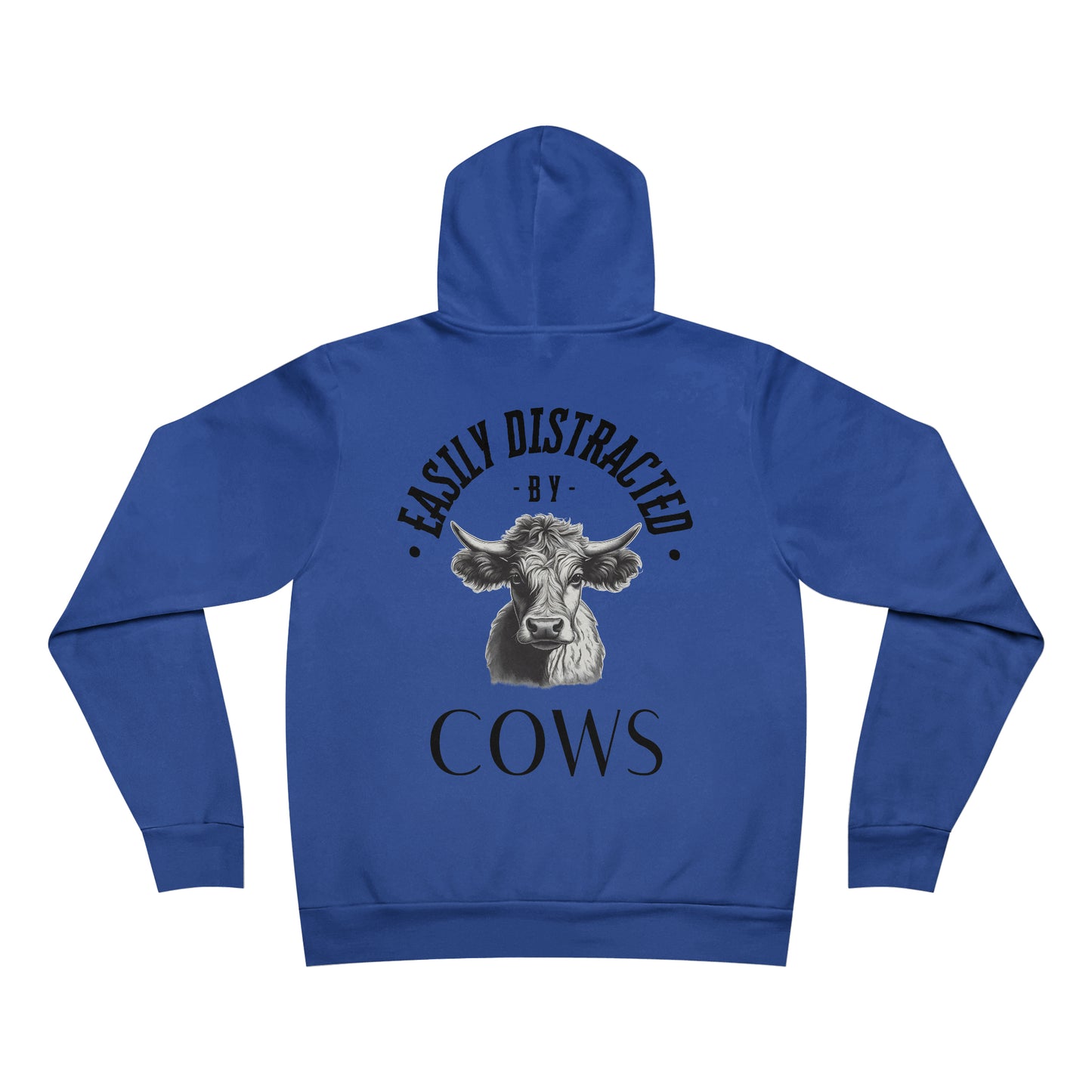 Easily Distracted By Cows RDG Unisex Supply Hoodie