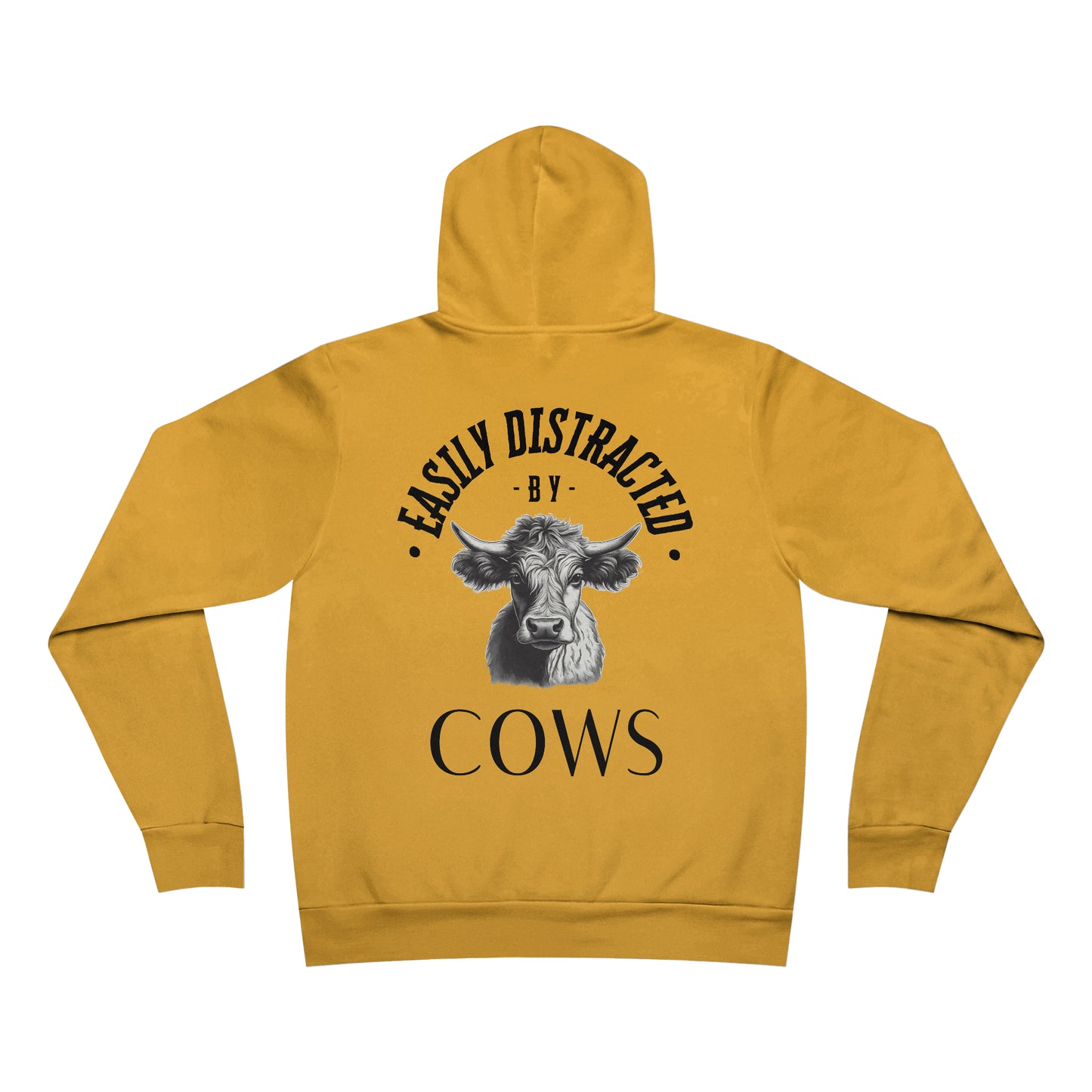 Easily Distracted By Cows RDG Unisex Supply Hoodie