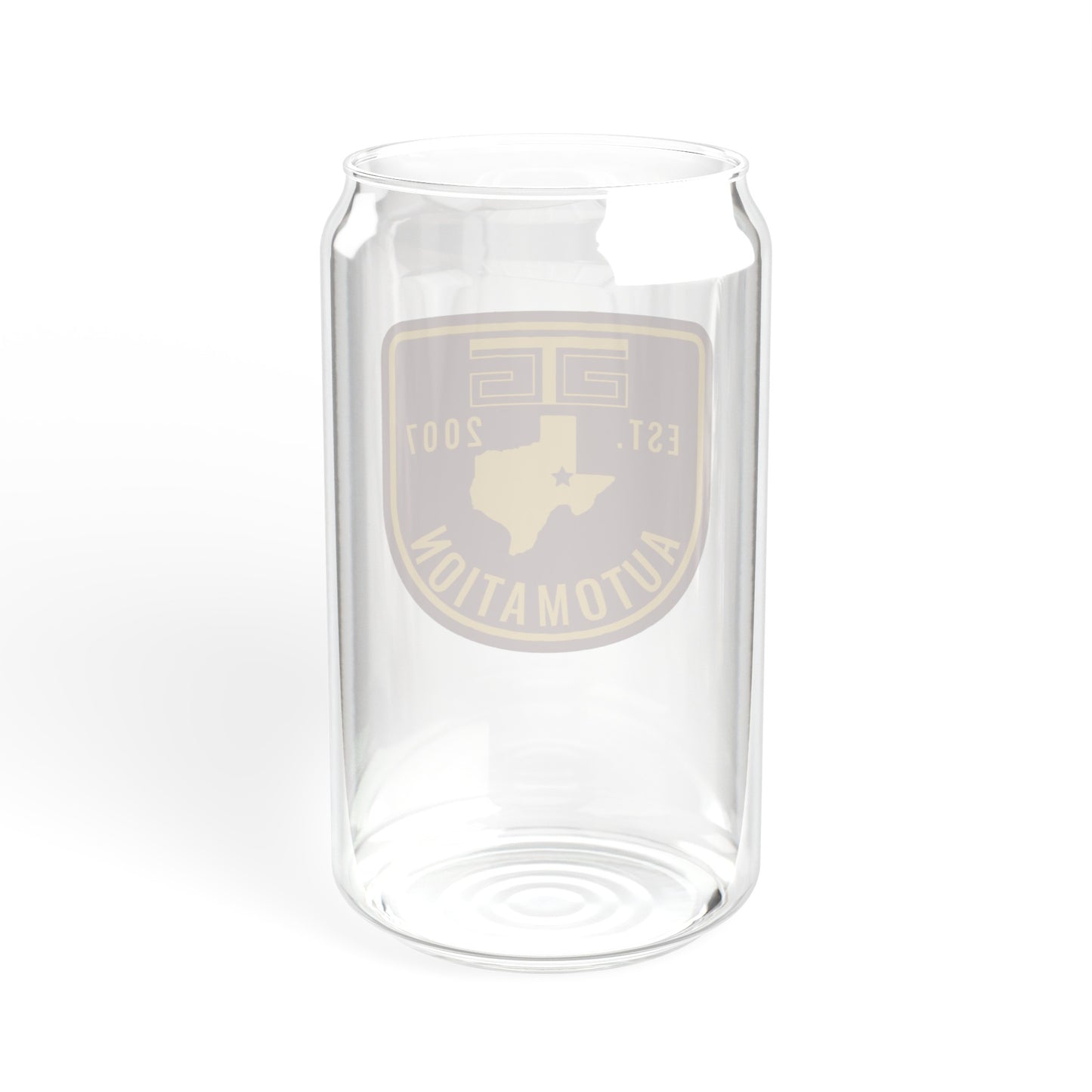 GTG Badge Logo Can Glass, 16oz