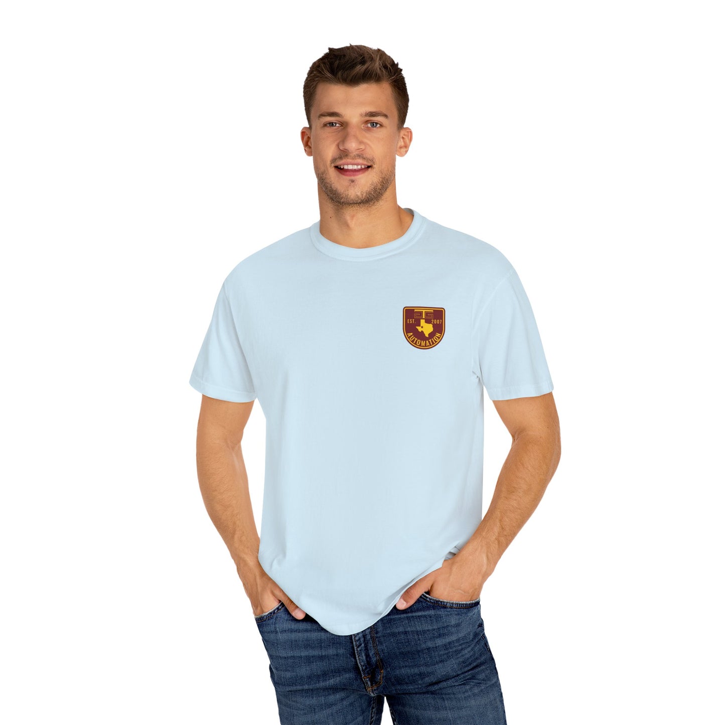 GTG Automation Color Badge Logo T-shirt