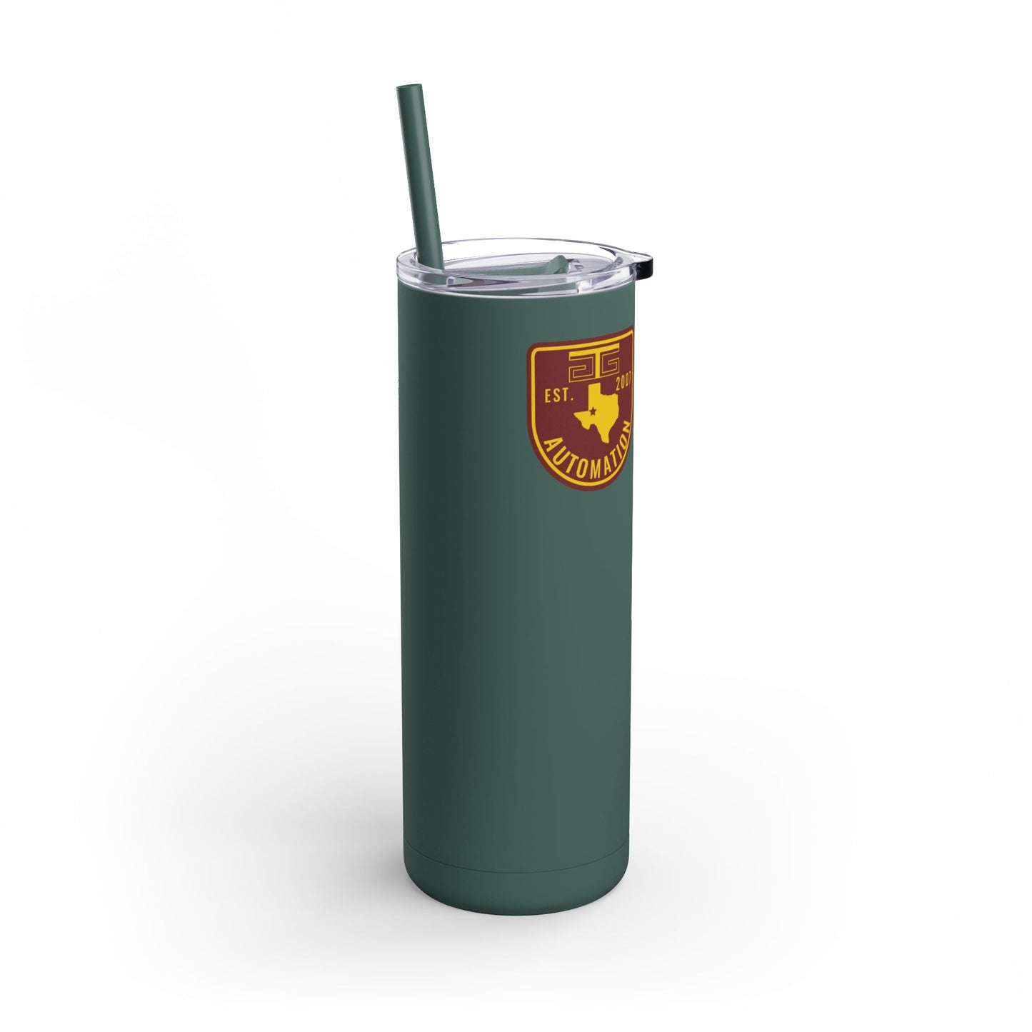 GTG Badge Logo Maars Maker Skinny Matte Tumbler, 20oz