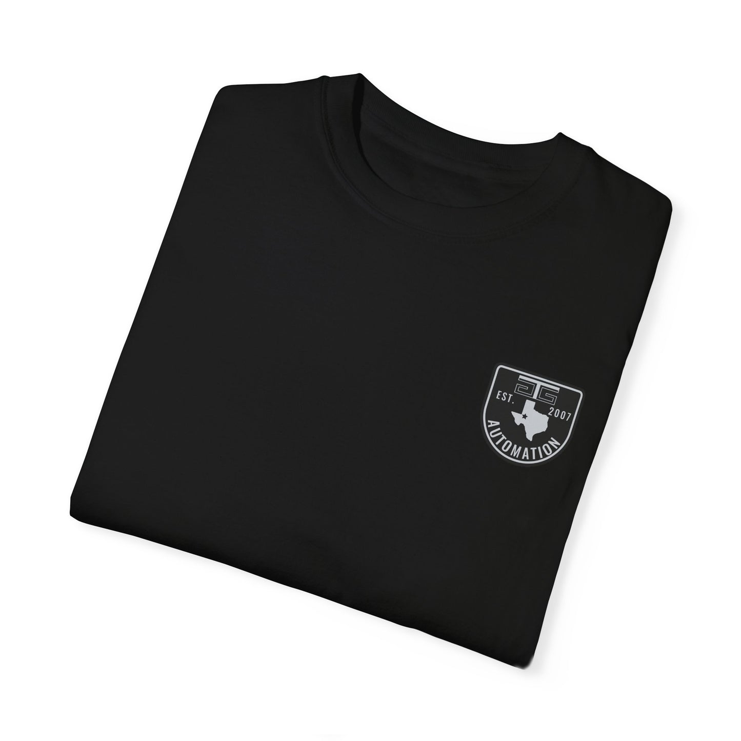 GTG Automation Black Badge Logo T-shirt