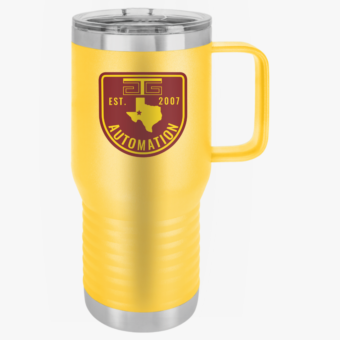 GTG Badge Logo Travel Mug, 20oz