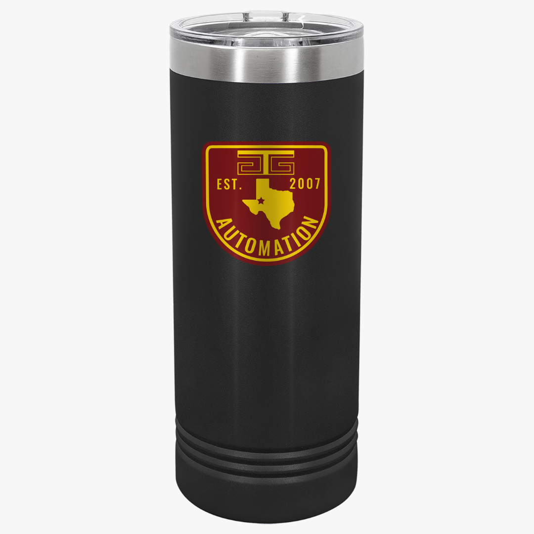 GTG Badge Logo Skinny Tumbler, 22oz