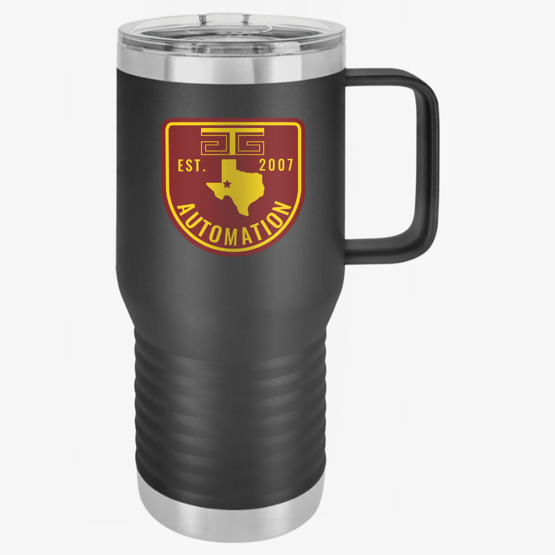 GTG Badge Logo Travel Mug, 20oz