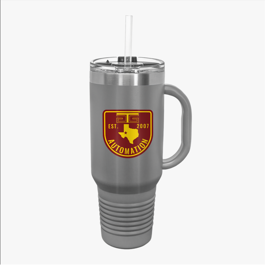 GTG Badge Logo Insulated Travel Mug, 40oz