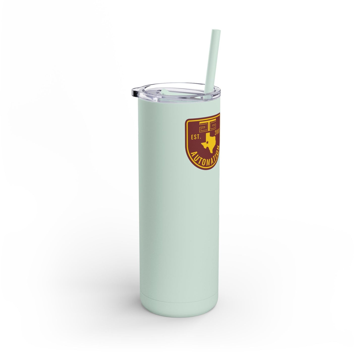 GTG Badge Logo Maars Maker Skinny Matte Tumbler, 20oz