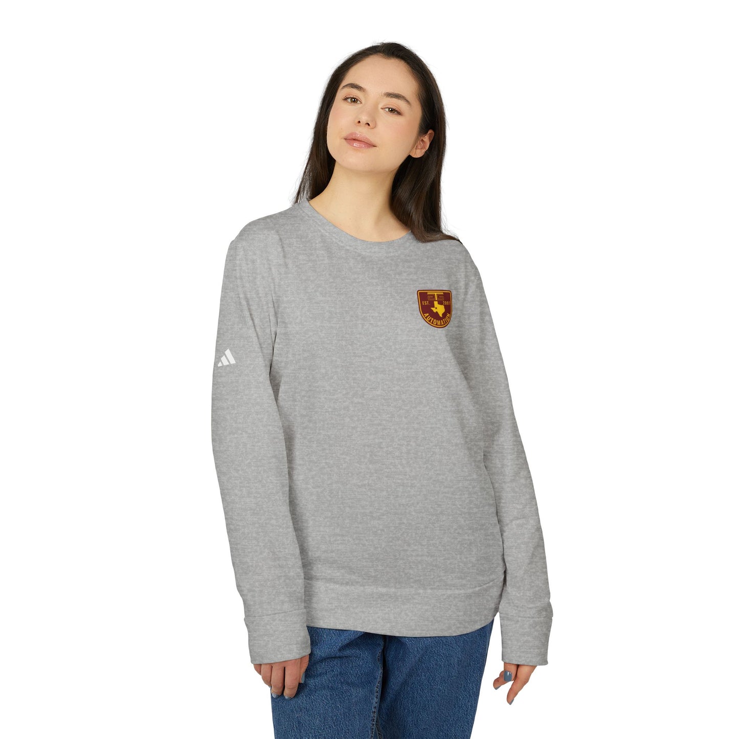 GTG Badge Logo adidas Unisex Fleece Crewneck Sweatshirt